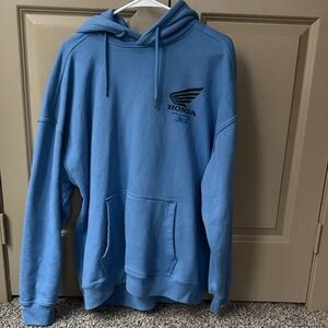 Hollister Blue Graphic Men's Hoodie